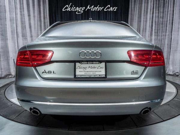 Used 2012 Audi A8 L 4.2 Quattro Sedan *ORIGINAL MSRP $95,655* for sale Sold at Chicago Motor Cars in West Chicago IL 60185 5