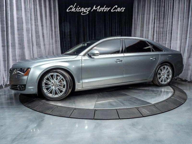Used 12 Audi A8 L 4 2 Quattro Sedan Original Msrp 95 655 For Sale Special Pricing Chicago Motor Cars Stock b