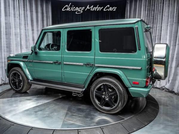 Used 2018 Mercedes-Benz G63 AMG SUV 4-Matic $156,645 MSRP **Only 58 Miles** for sale Sold at Chicago Motor Cars in West Chicago IL 60185 3