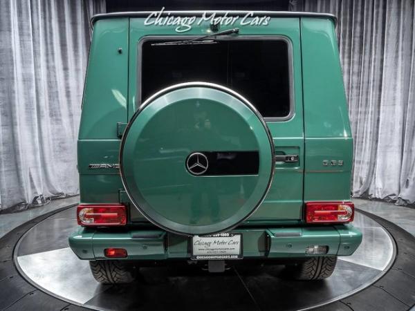 Used 2018 Mercedes-Benz G63 AMG SUV 4-Matic $156,645 MSRP **Only 58 Miles** for sale Sold at Chicago Motor Cars in West Chicago IL 60185 4