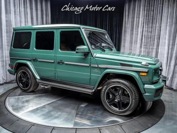 Used 2018 Mercedes-Benz G63 AMG SUV 4-Matic $156,645 MSRP **Only 58 Miles** for sale Sold at Chicago Motor Cars in West Chicago IL 60185 6