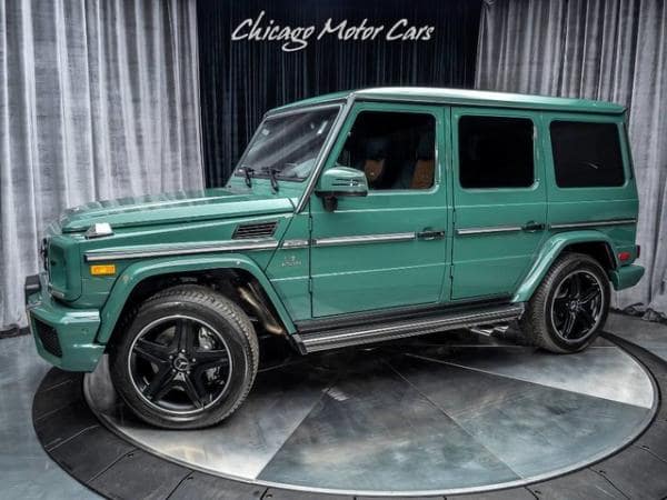 Used 2018 Mercedes-Benz G63 AMG SUV 4-Matic $156,645 MSRP **Only 58 Miles** for sale Sold at Chicago Motor Cars in West Chicago IL 60185 1