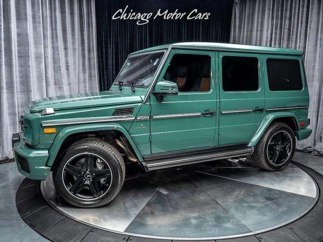 Used 2018 Mercedes-Benz G63 AMG SUV 4-Matic $156,645 MSRP **Only 58 Miles** for sale Sold at Chicago Motor Cars in West Chicago IL 60185 1