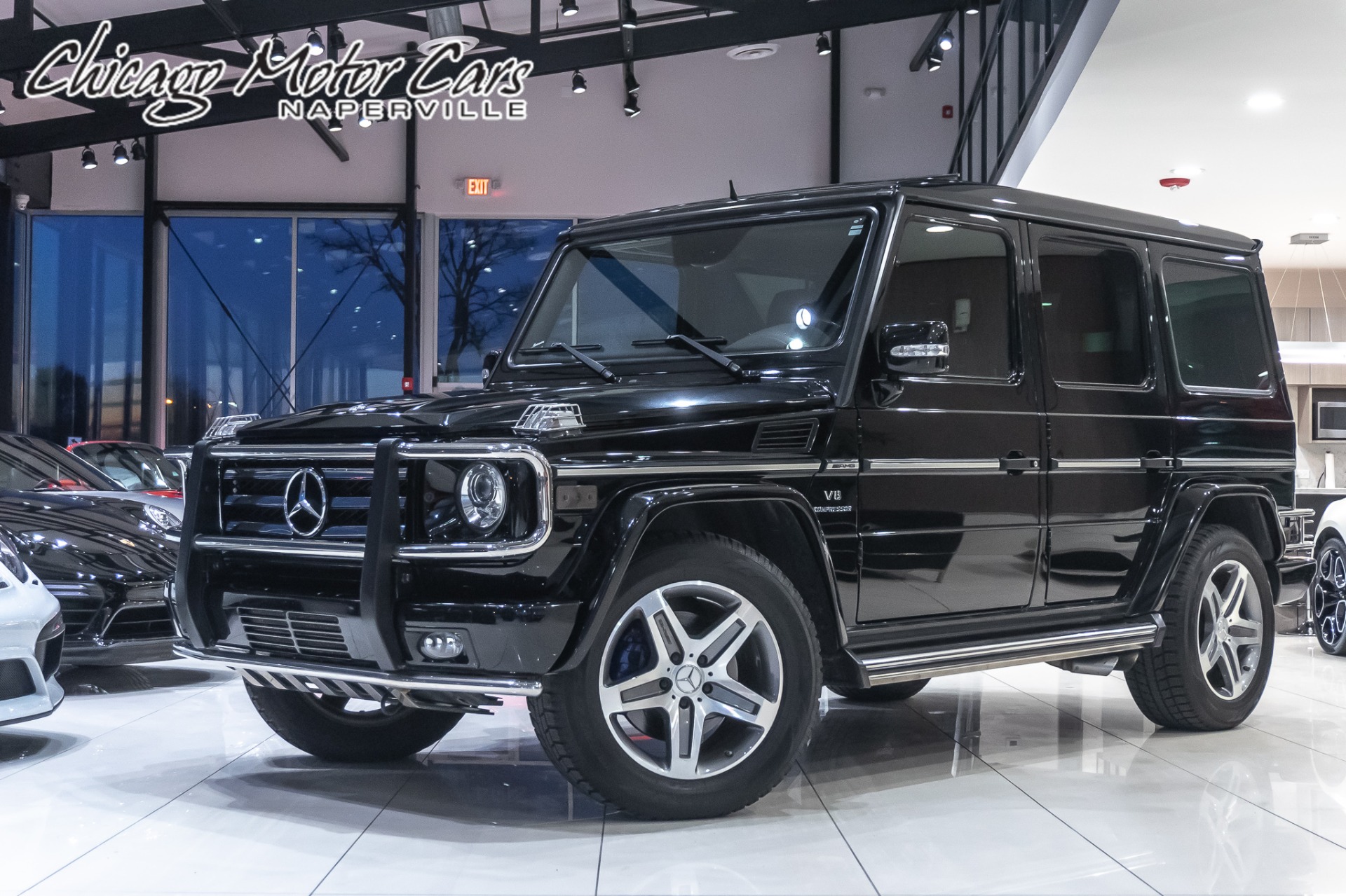 Used 2010 Mercedes Benz G55 Amg Suv 123 575 Msrp Harmon Kardon Sound For Sale Special Pricing Chicago Motor Cars Stock 16697a