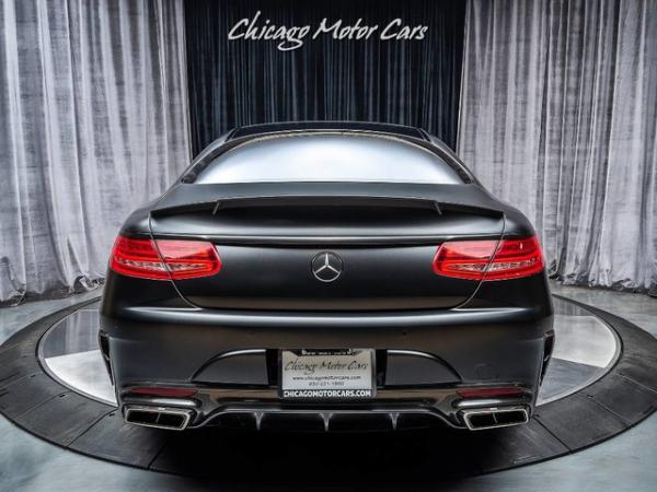 Used 2016 Mercedes-Benz S63 AMG Coupe Original MSRP $192k+ $150k in UPGRADES! for sale Sold at Chicago Motor Cars in West Chicago IL 60185 4