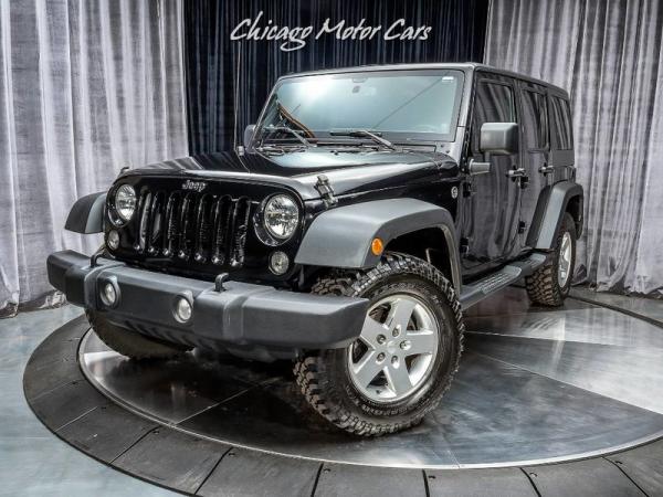 Used 2014 Jeep Wrangler Unlimited Sport 4x4 Hard Top for sale Sold at Chicago Motor Cars in West Chicago IL 60185 2