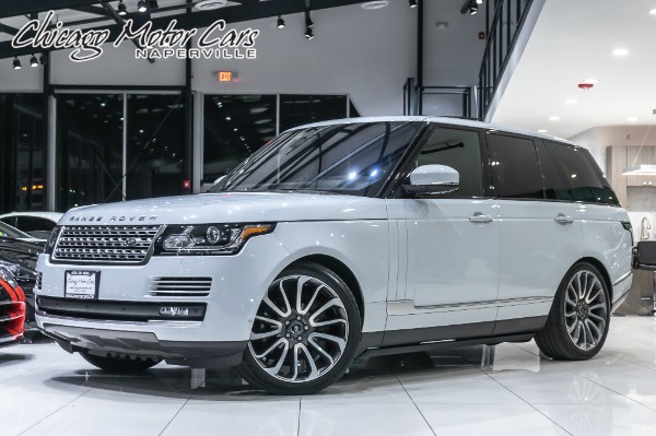 Used 2017 Land Rover Range Rover Autobiography SUV **MSRP $144,646** for sale Sold at Chicago Motor Cars in West Chicago IL 60185 1