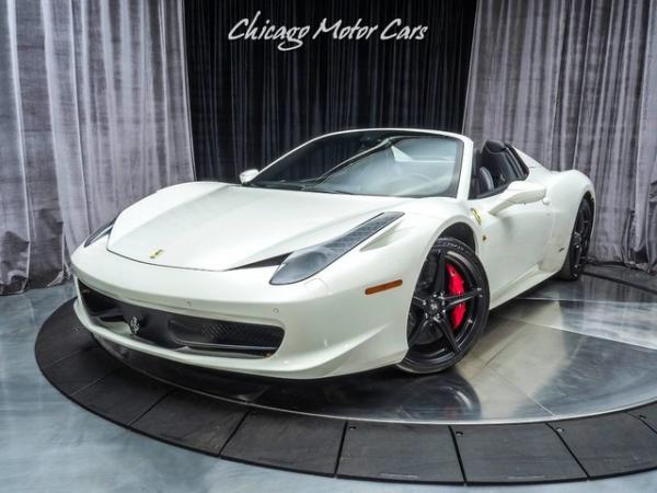 Used 2013 Ferrari 458 Spider Convertible for sale Sold at Chicago Motor Cars in West Chicago IL 60185 2