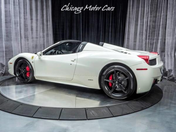 Used 2013 Ferrari 458 Spider Convertible for sale Sold at Chicago Motor Cars in West Chicago IL 60185 3