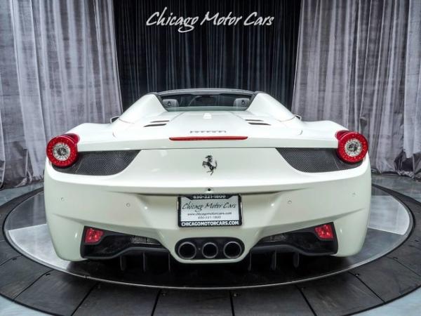 Used 2013 Ferrari 458 Spider Convertible for sale Sold at Chicago Motor Cars in West Chicago IL 60185 4