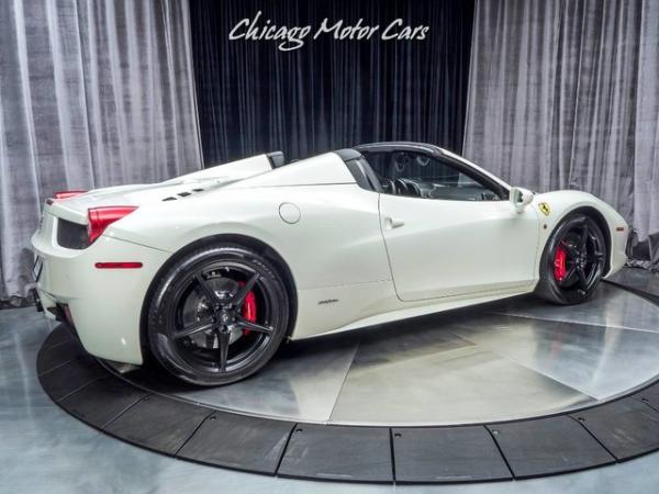 Used 2013 Ferrari 458 Spider Convertible for sale Sold at Chicago Motor Cars in West Chicago IL 60185 5