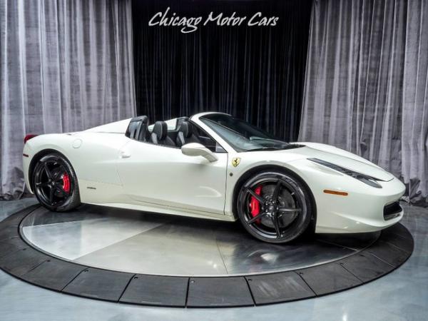 Used 2013 Ferrari 458 Spider Convertible for sale Sold at Chicago Motor Cars in West Chicago IL 60185 6