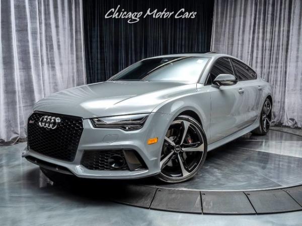 Used 2016 Audi RS7 Prestige Sedan **NARDO GREY** for sale Sold at Chicago Motor Cars in West Chicago IL 60185 2