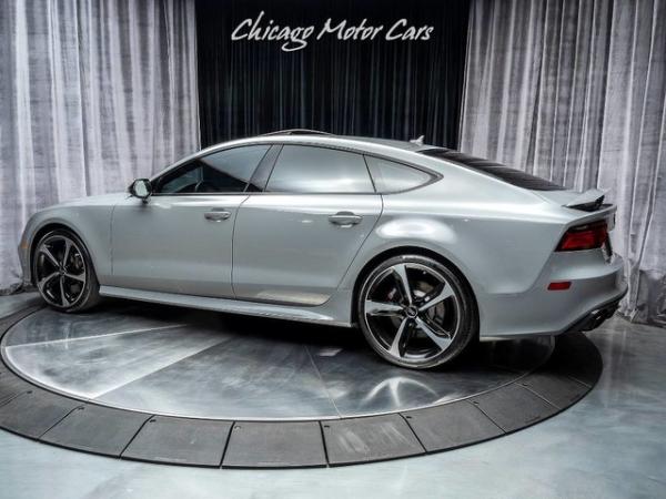 Used 2016 Audi RS7 Prestige Sedan **NARDO GREY** for sale Sold at Chicago Motor Cars in West Chicago IL 60185 3