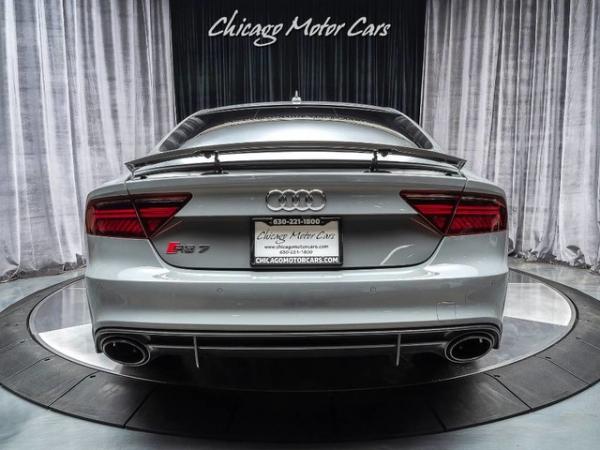 Used 2016 Audi RS7 Prestige Sedan **NARDO GREY** for sale Sold at Chicago Motor Cars in West Chicago IL 60185 4