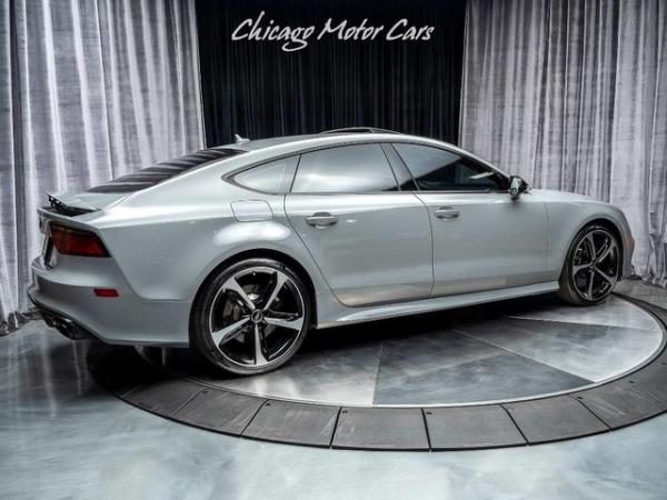 Used 2016 Audi RS7 Prestige Sedan **NARDO GREY** for sale Sold at Chicago Motor Cars in West Chicago IL 60185 5