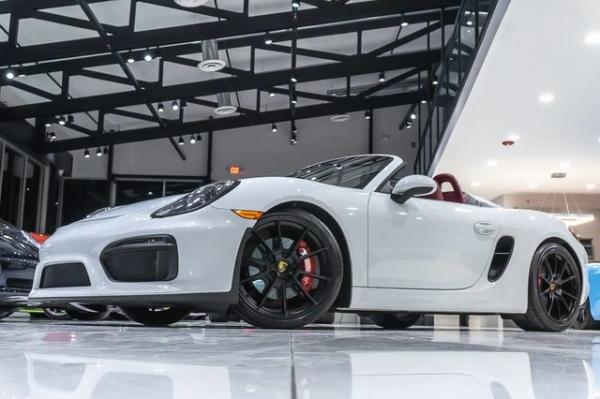 Used 2016 Porsche Boxster Spyder for sale Sold at Chicago Motor Cars in West Chicago IL 60185 2