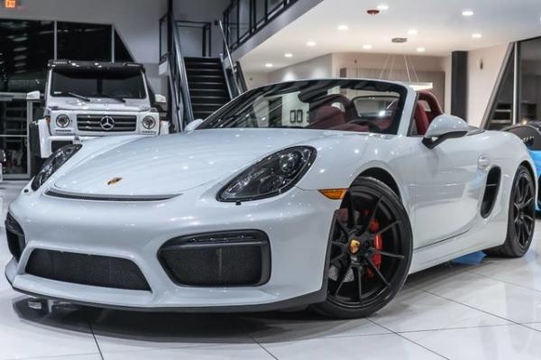 Used 2016 Porsche Boxster Spyder for sale Sold at Chicago Motor Cars in West Chicago IL 60185 3