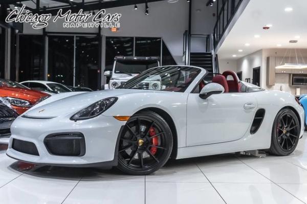 Used 2016 Porsche Boxster Spyder for sale Sold at Chicago Motor Cars in West Chicago IL 60185 1