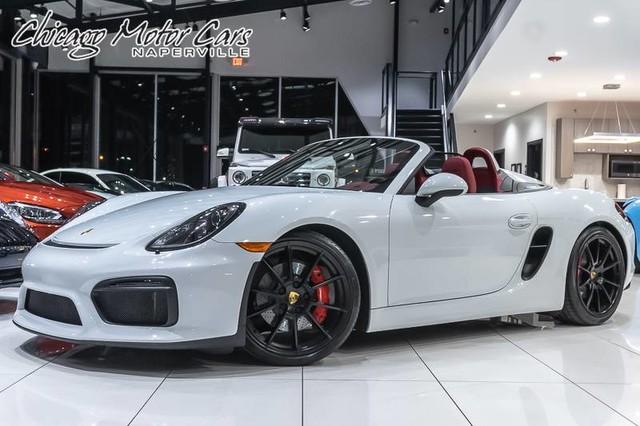 Used 2016 Porsche Boxster Spyder for sale Sold at Chicago Motor Cars in West Chicago IL 60185 1