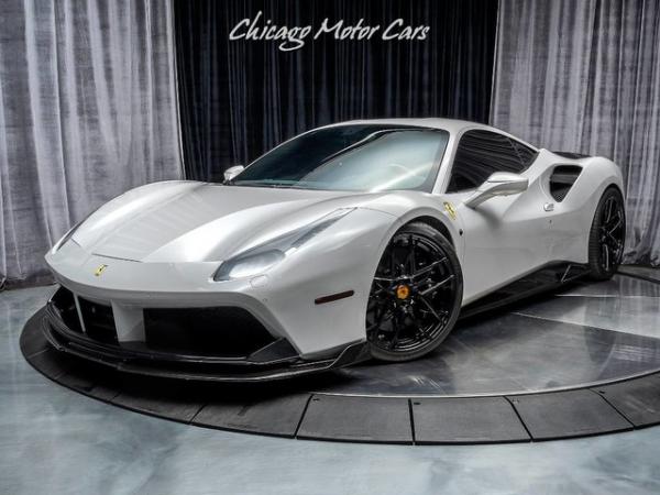 Used 2016 Ferrari 488 GTB Coupe **$75k+ Upgrades** Carbon Fiber! for sale Sold at Chicago Motor Cars in West Chicago IL 60185 2
