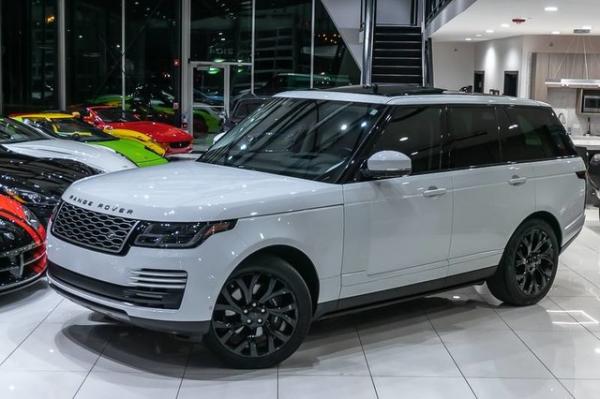 Used 2018 Land Rover Range Rover V8 Supercharged SUV MSRP $121k+ MERIDIAN SOUND! DRIVE PRO PACKAGE! for sale Sold at Chicago Motor Cars in West Chicago IL 60185 2