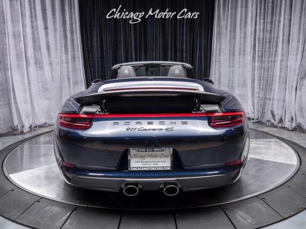 Used 2017 Porsche 911 Carrera 4S Convertible *MSRP $153,075* for sale Sold at Chicago Motor Cars in West Chicago IL 60185 4