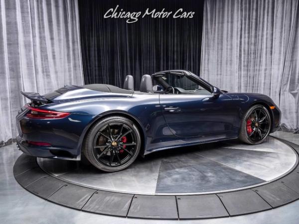 Used 2017 Porsche 911 Carrera 4S Convertible *MSRP $153,075* for sale Sold at Chicago Motor Cars in West Chicago IL 60185 5
