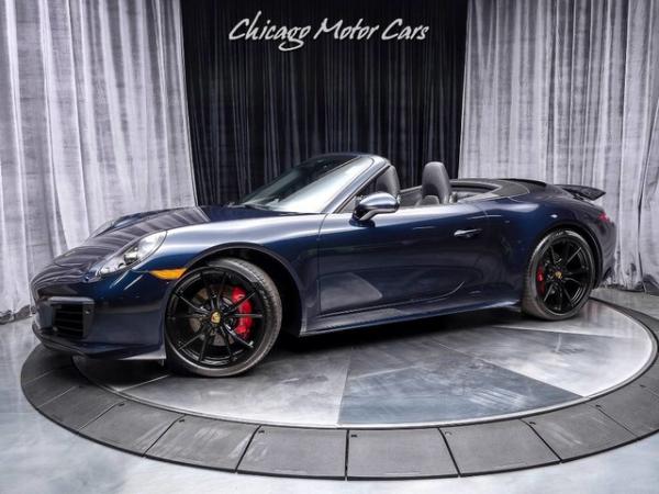 Used 2017 Porsche 911 Carrera 4S Convertible *MSRP $153,075* for sale Sold at Chicago Motor Cars in West Chicago IL 60185 1
