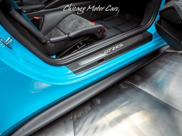 Used-2018-Porsche-911-GT2-RS-Weissach-Miami-Blue-78-Miles