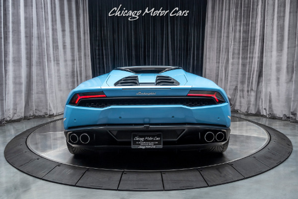 Used 2016 Lamborghini Huracan LP610-4 Spyder **MSRP $322,755** for sale Sold at Chicago Motor Cars in West Chicago IL 60185 4