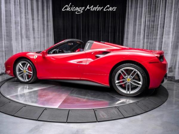 Used 2017 Ferrari 488 Spider Convertible MSRP $351,360+ for sale Sold at Chicago Motor Cars in West Chicago IL 60185 3