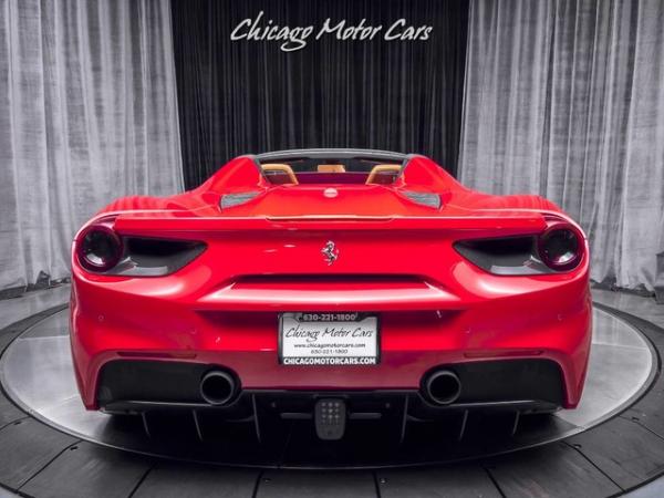Used 2017 Ferrari 488 Spider Convertible MSRP $351,360+ for sale Sold at Chicago Motor Cars in West Chicago IL 60185 4