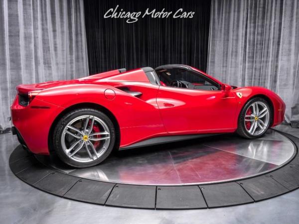 Used 2017 Ferrari 488 Spider Convertible MSRP $351,360+ for sale Sold at Chicago Motor Cars in West Chicago IL 60185 5