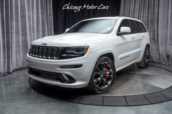 Used 2016 Jeep Grand Cherokee SRT 4X4 SUV LAGUNA FULL LEATHER! REAR ENTERTAINMENT! for sale Sold at Chicago Motor Cars in West Chicago IL 60185 2