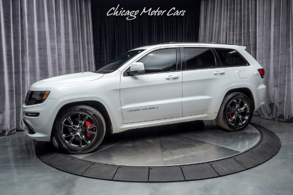 Used 2016 Jeep Grand Cherokee SRT 4X4 SUV LAGUNA FULL LEATHER! REAR ENTERTAINMENT! for sale Sold at Chicago Motor Cars in West Chicago IL 60185 1
