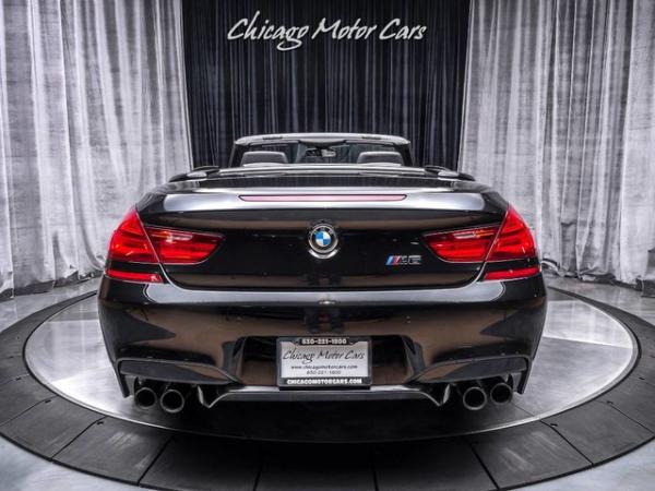 Used 2017 BMW M6 Convertible **MSRP $140,895** for sale Sold at Chicago Motor Cars in West Chicago IL 60185 4