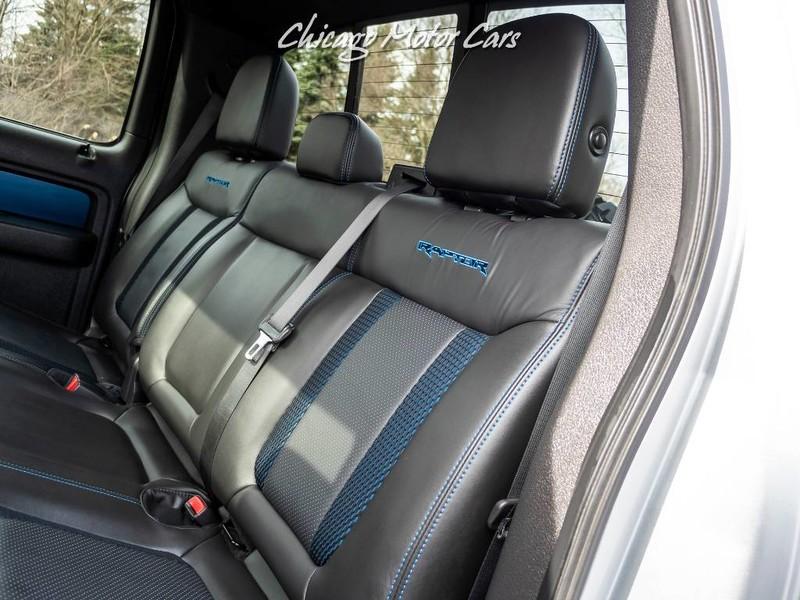 Ford Raptor Blue Interior