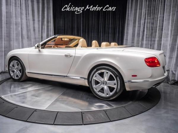 Used 2012 Bentley Continental GTC Convertible **MULLINER PACKAGE** for sale Sold at Chicago Motor Cars in West Chicago IL 60185 3