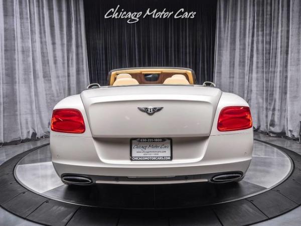 Used 2012 Bentley Continental GTC Convertible **MULLINER PACKAGE** for sale Sold at Chicago Motor Cars in West Chicago IL 60185 4