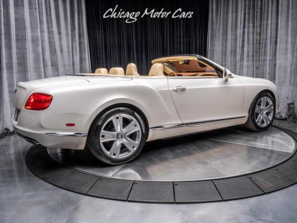 Used 2012 Bentley Continental GTC Convertible **MULLINER PACKAGE** for sale Sold at Chicago Motor Cars in West Chicago IL 60185 5