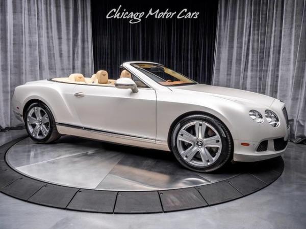 Used 2012 Bentley Continental GTC Convertible **MULLINER PACKAGE** for sale Sold at Chicago Motor Cars in West Chicago IL 60185 6