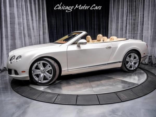 Used 2012 Bentley Continental GTC Convertible **MULLINER PACKAGE** for sale Sold at Chicago Motor Cars in West Chicago IL 60185 1