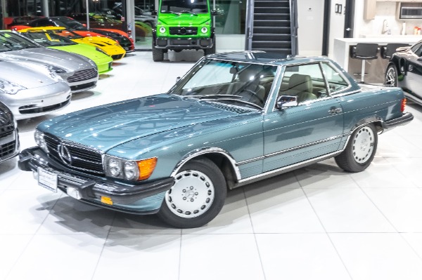 Used 1989 Mercedes-Benz 560SL Roadster **CLASSIC COLLECTORS CAR** for sale Sold at Chicago Motor Cars in West Chicago IL 60185 2