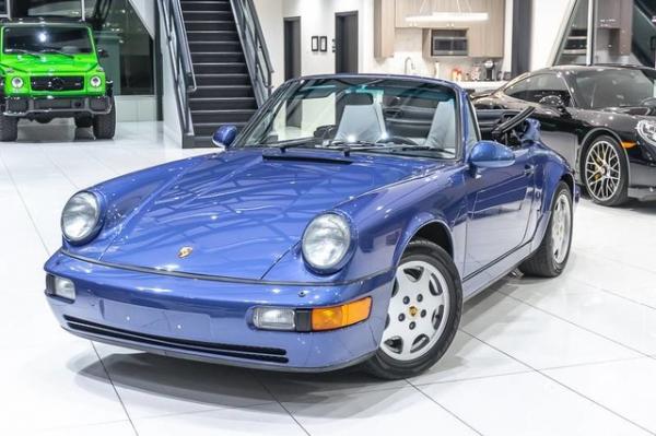 Used 1991 Porsche 911 Carrera 2 Cabriolet for sale Sold at Chicago Motor Cars in West Chicago IL 60185 3