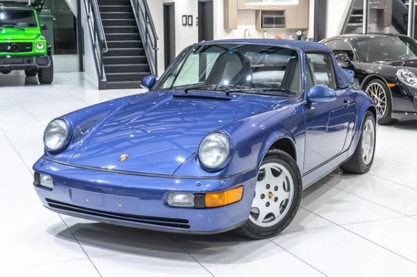 Used 1991 Porsche 911 Carrera 2 Cabriolet for sale Sold at Chicago Motor Cars in West Chicago IL 60185 4