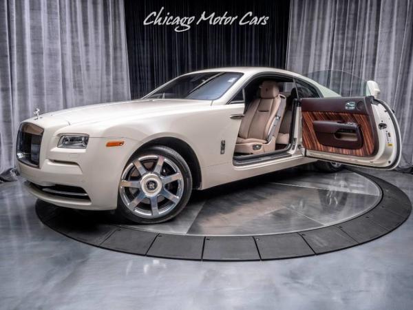 Used 2015 Rolls-Royce Wraith Coupe MSRP $383k+ Only 3k Miles! for sale Sold at Chicago Motor Cars in West Chicago IL 60185 2