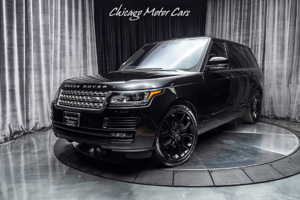 Used 2017 Land Rover Range Rover LWB V8 SC SUV **MSRP $125,011** for sale Sold at Chicago Motor Cars in West Chicago IL 60185 2