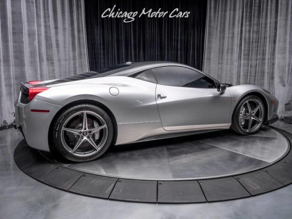 Used 2012 Ferrari 458 Italia Coupe $347,500+ MSRP for sale Sold at Chicago Motor Cars in West Chicago IL 60185 5