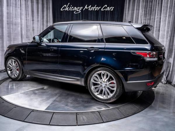 Used 2016 Land Rover Range Rover Sport V8 Dynamic SUV **SUPERCHARGED** for sale Sold at Chicago Motor Cars in West Chicago IL 60185 3